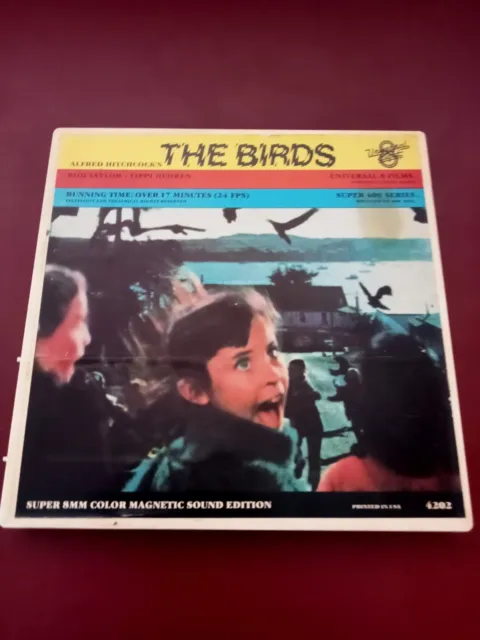 Vintage Super 8 Mm The Birds Movie