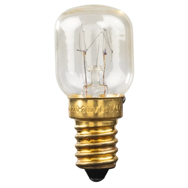 Xavax Backofenlampe E14 25W 230V Warmweiß Hitzebeständig 300°C Spezialglühlampe