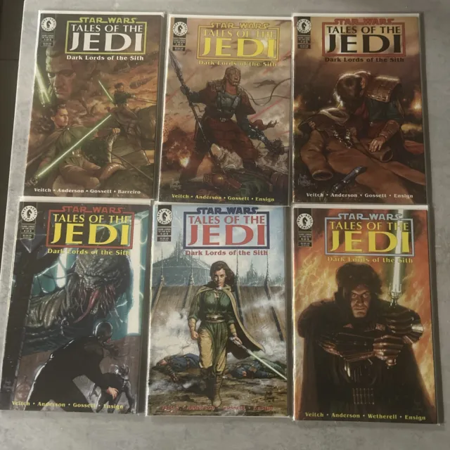 Star Wars Tales of the Jedi Dark Lords of the Sith #1-6 1,2,3,4,5,6 Dark Horse