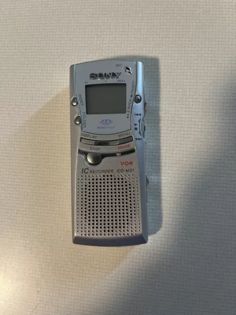 Sony ICD-MS1 Handheld Digital Voice Recorder