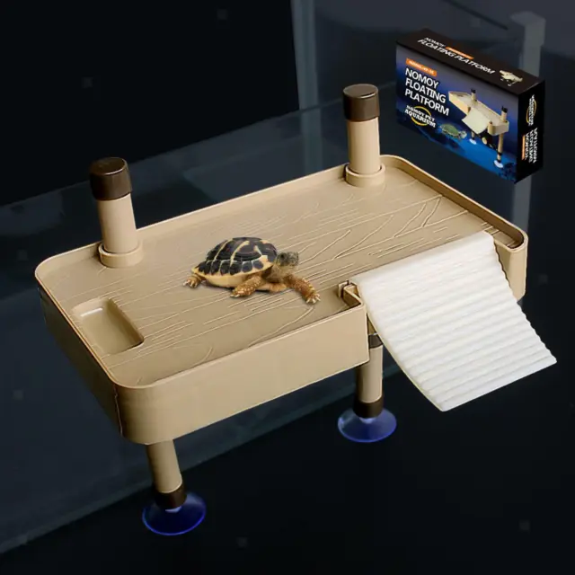 Large Turtle Basking Floating Platform Aquarium Terrarium Dock Ramp Ladder