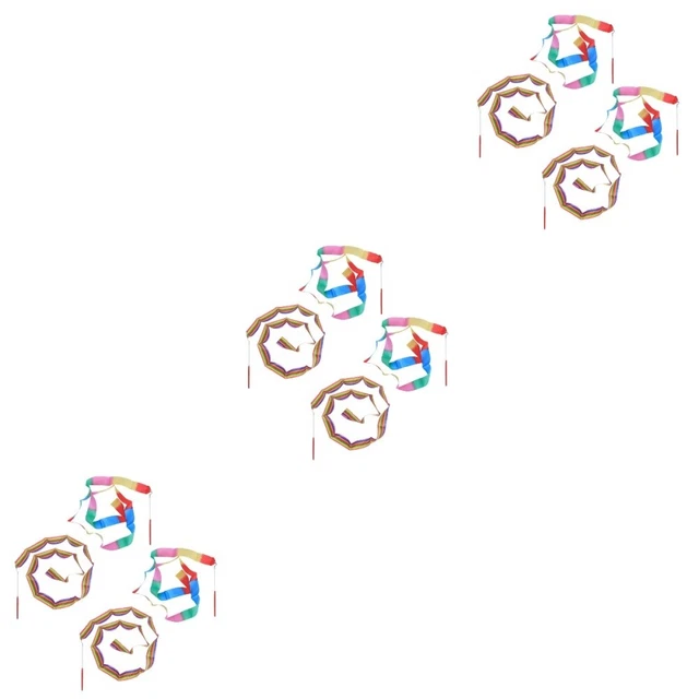12 Pcs Ribbon TWIRLING ROD RHYTHMIC GYMNASTIC STREAMER