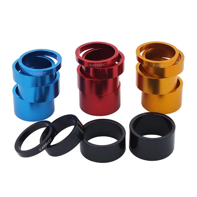 VBESTLIFE Casque De Vélo CNC 42-52mm - Roulement Angulaire Pour Fourche Conique 1 1/8 - 1 1/2