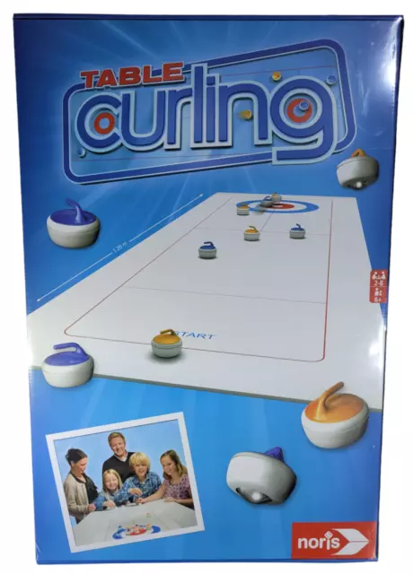 Table Curling Noris Tisch Curling Spielfeldgröße 120cm x 40cm Originalverpackt