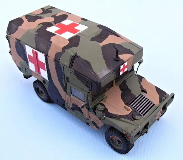 M997A2 Humvee Ambulance,scale 1/35,Hand-made plastic model