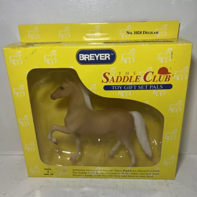 Breyer Horse Paddock Pal No. 1024 Delilah, The Saddle Club - NEW IN ORIGINAL BOX