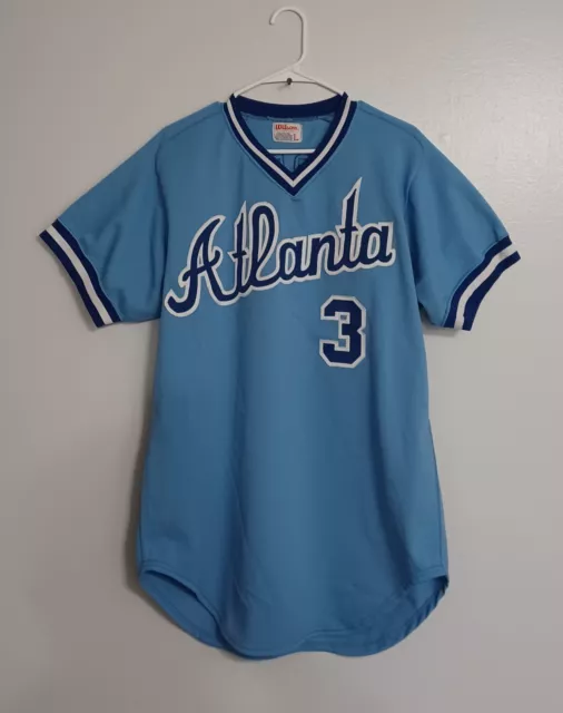 Vintage DALE MURPHY Atlanta Braves, Wilson AUTHENTIC Baseball Jersey SIZE L Vintage DALE MURPHY Atlanta Braves, Wilson AUTHENTIC Baseball Jersey SIZE L