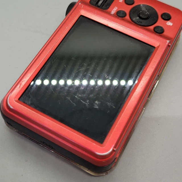 Samsung ES75 14,2 megapixel fotocamera digitale compatta testata in rosso 14