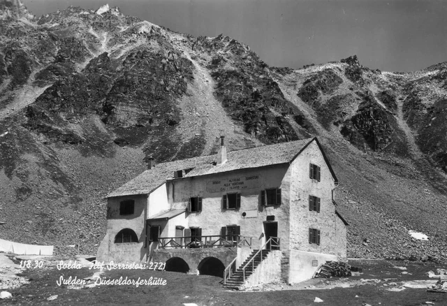 BOLZANO. SOLDA. Rifugio Serristori. Non vg. anni '50.