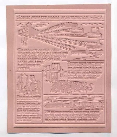 SEARS Drama of Distribution AD Mat 8000 Factories