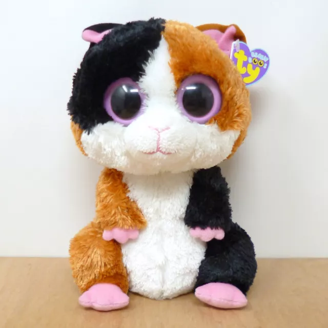 Rare Ty Beanie Boos Boo Buddy 2011 - Nibbles the Guinea Pig Plush Soft Toy 9"