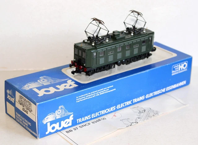 Locomotive électrique Jouef HO - SNCF BB 25531 - Blasons Versailles - Référence 8362