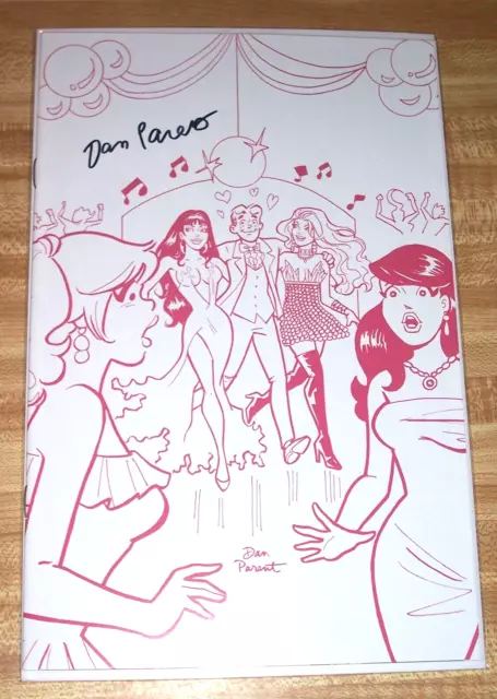 Vampirella/Red Sonja/Betty/Veronica #4! (2019) 1:15 Variant! Signed-Dan Parent!