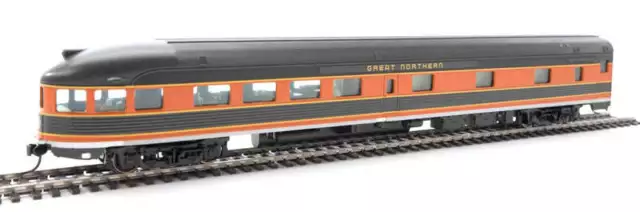 Walthers 910-30367 HO Great Northern RTR 85' Budd Observation Car