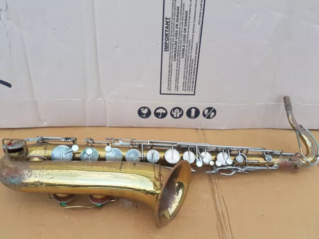 1971 BUESCHER ARISTOCRAT TENOR SAX / SAXOPHONE - made in USA