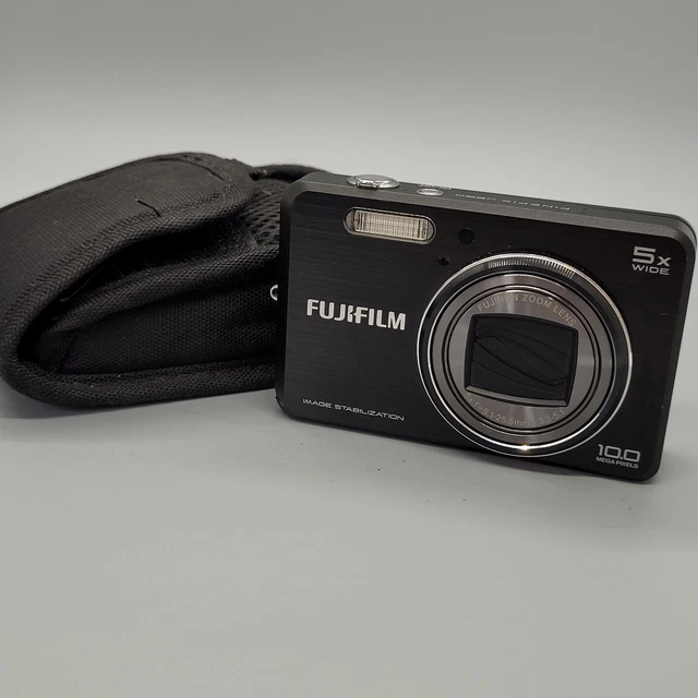 Fujifilm FinePix J250 10.0MP Compact Digital Camera Black Tested