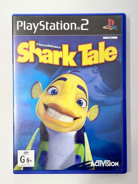 2004 PS2 DreamWorks Shark Tale PAL PlayStation 2 Game + Free Postage ✅