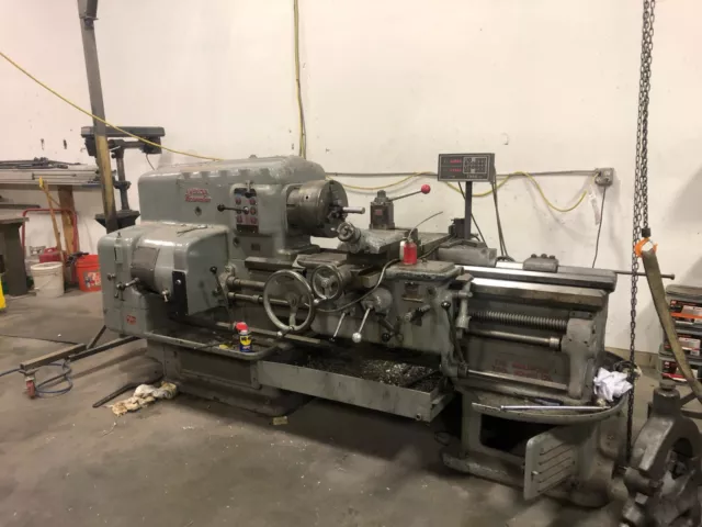 used American Pacemaker  metal lathe machine 18x30 10hp 3ph 230v