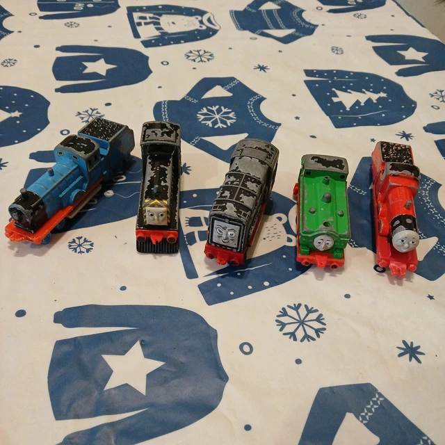 THOMAS THE TANK Engine And Friends Ertl Diecast Trains Bundle Vintage ...