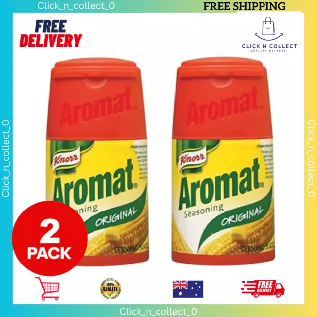 2x Knorr Aromat Canister 75g: Elevate Your Cooking with This Versatile Seasoning