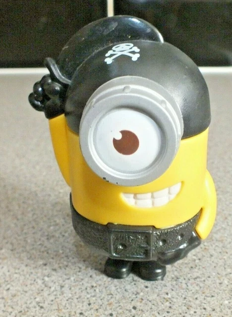 McDonalds Minion Film 2015 sprechende Spielzeugfigur Pirat Stuart Minions NEU 3