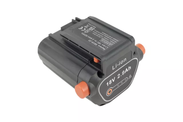 Batterie 18V 2.9Ah pour GARDENA 9837,9838,9839,9839-20,9840-20,BLi-18 3