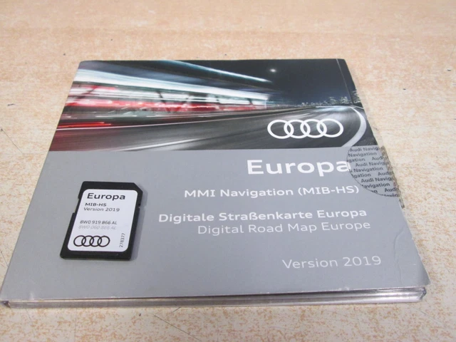 ORIGINAL AUDI A3 A4 A5 Q2 Q5 2017-2020 Sat Nav Sd Karte 2019 Modelle