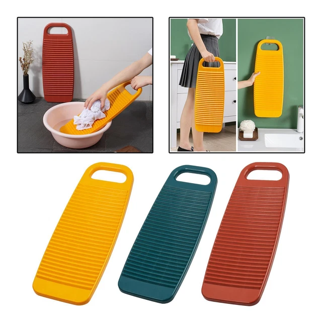 CLOTHES WASHBOARD LAUNDRY Board Thicken Washing Scrubbing Board Hand
