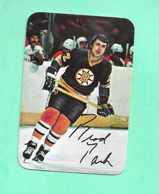 (1) Brad Park 1977-78 O-Pee-Chee Glossy  # 13 Bruins  Insert Card  (I7714)