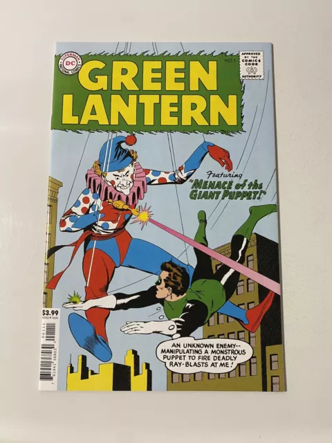Green Lantern #1 Facsimile Edition DC Comics 2020 NM Reprint