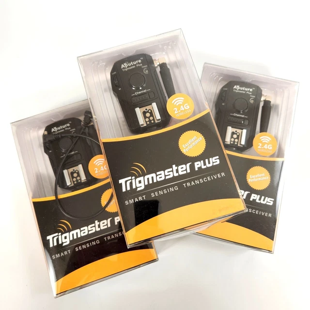 3 Aputure Trigmaster Plus TX3C for Canon EOS 2.4G Transmitter And Receiver