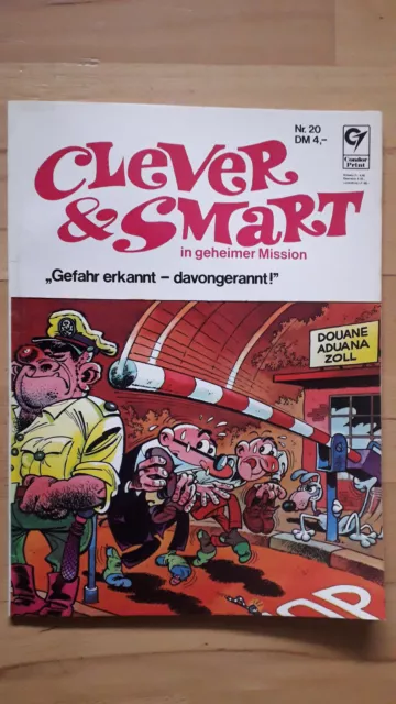 Clever & Smart Nr.20 von 1976 - TOP Z1 ORIGINAL ERSTAUFLAGE COMIC-ALBUM Condor