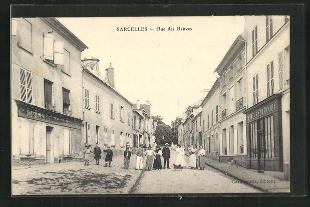 CPA Sarcelles, Rue des Bauves