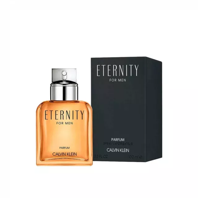 ETERNITY for men Parfum by Calvin Klein para caballero 100ml, NUEVO, PRECINTADO