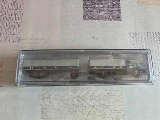 Miniature LIAZ 110 4x2 et remorque benne basculante MAZ 9506-20 PREMIUM