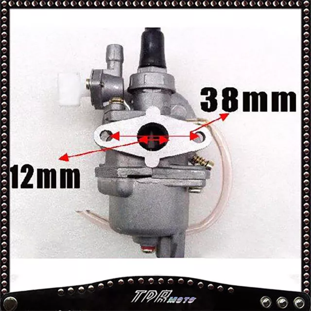 2 Stroke Carby Carburetor 47cc/49cc Mini Pit Dirt Bike Pocket Bike Mini Atv Quad