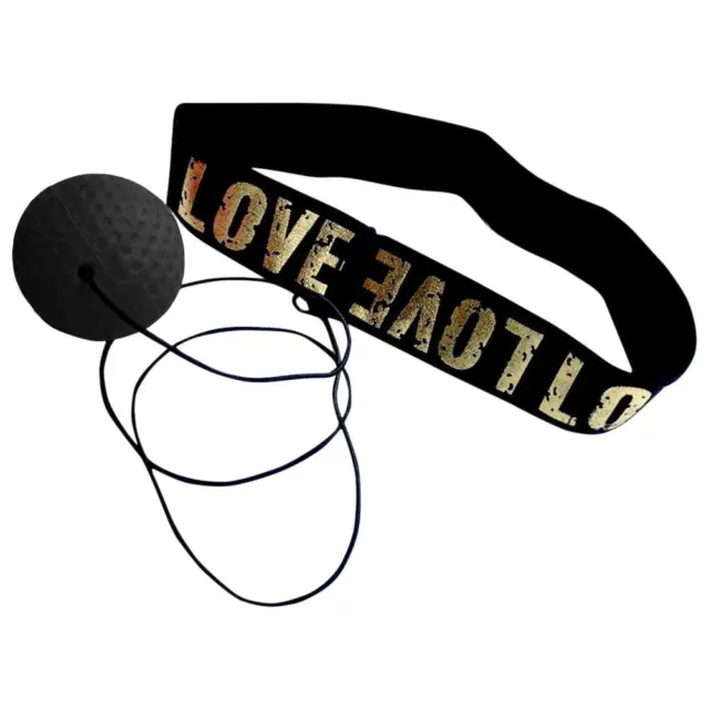 fr Boxing Reflex Speed Training PU Punch Ball Elastic Headband Set for Boxer