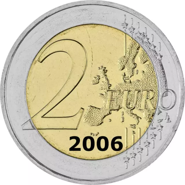 2 Euro Gedenkmünze 2006 bankfrisch zur Auswahl Deutschland, Italien, Finnland
