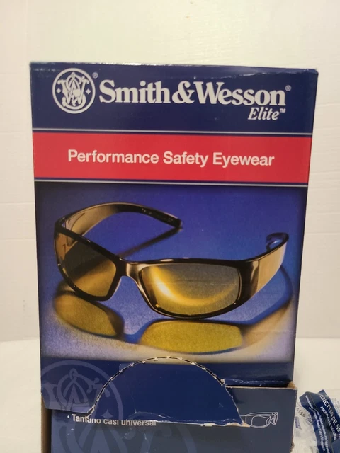 SEALED👉SMITH & WESSON Elite Safety Eyewear Glasses 21306 Indoor/Outdoor Lens 2
