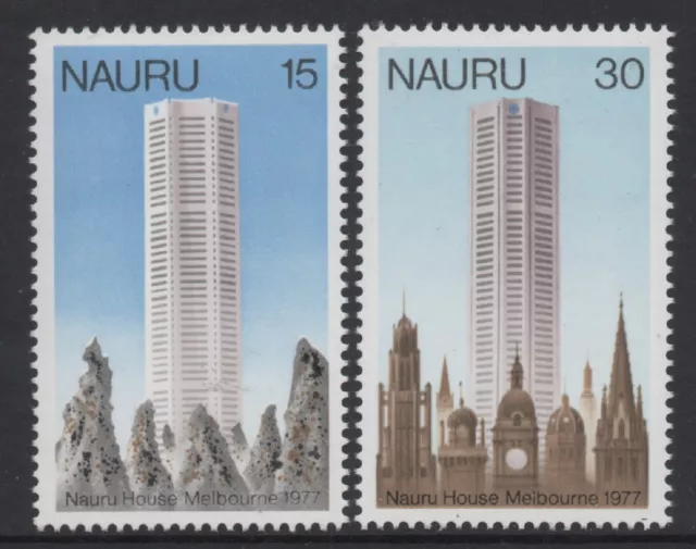 Nauru 1977 Nauru House set of 2 MUH