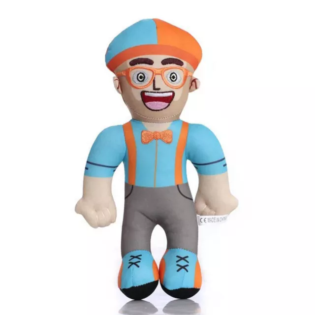 XMAS BLIPPI PLUSH Figure Toy Child Gift Up To Date Soft Stuffed