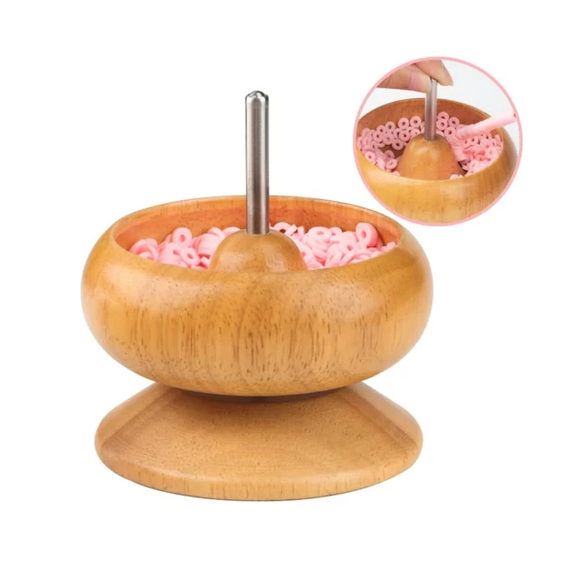 INDIVSHOW The Bead Spinner,Seed Beads Kit with 3 Pcs Quick Changed Trays,Bead...
