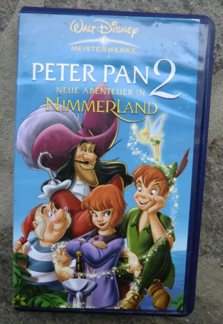 * TOP * Walt Disney`s Peter Pan 2  Nr. 00194  mit Hologramm - VHS Kassette