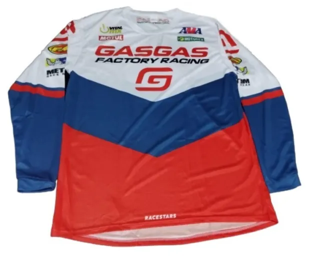 Camiseta Motocross/Offroad Gas Gas Factory Racing Nuevo Talla L O 34"