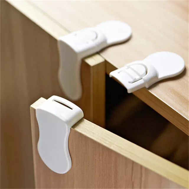 1pc Child Baby Kids Toddler Safety Drawer Door Cabinet Cupboard Fridge LockyuEL