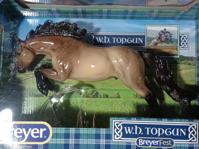 Breyerfest 2020 Glossy WH Topgun jumper pony #711474