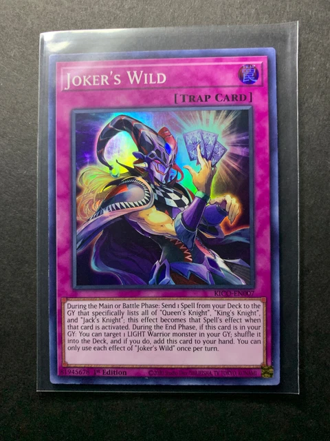 Yugioh - Joker's Wild (Super Rare) (1st Edition) - KICO-EN007 (P)