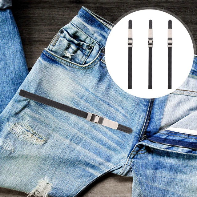 3 piezas Vaqueros Extensor Botones Elásticos Botones para Ropa Pantalones
