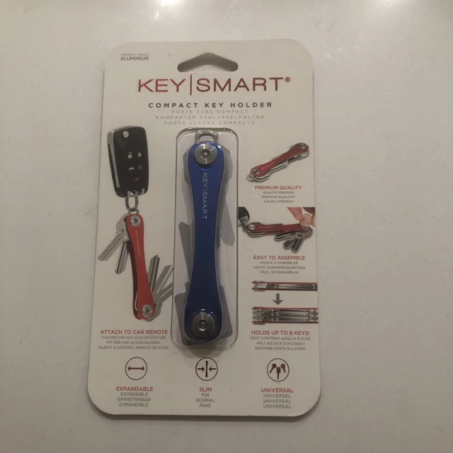 Keysmart Blue Compact Key Holder Aluminum - New