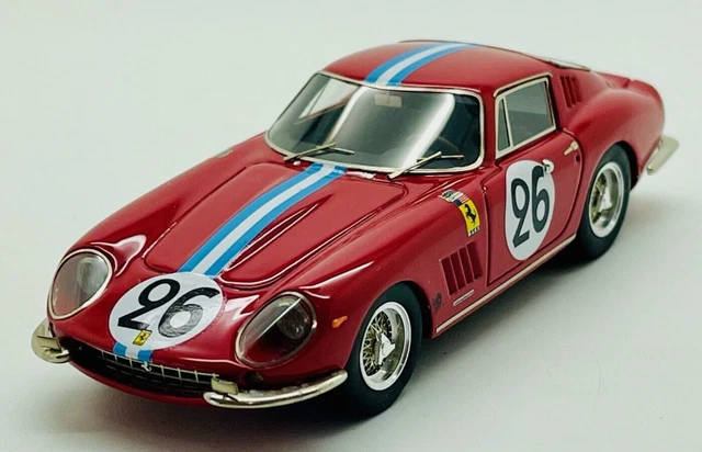 Miniature voiture auto 1:43 Best Model Ferrari 275 GTB4 N.122 Dns Targa Florio e